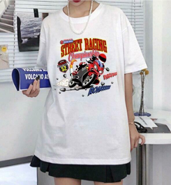 Y2K DreamCar Graphic Tee - Coquette Aesthetic Grunge Style Shirt for Women