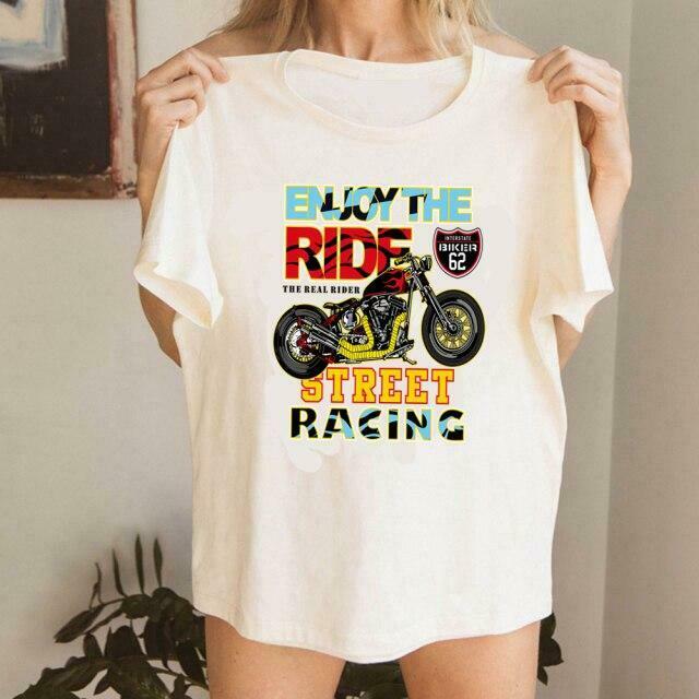 Y2K DreamCar Graphic Tee - Coquette Aesthetic Grunge Style Shirt for Women