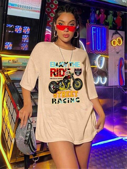 Y2K DreamCar Graphic Tee - Coquette Aesthetic Grunge Style Shirt for Women