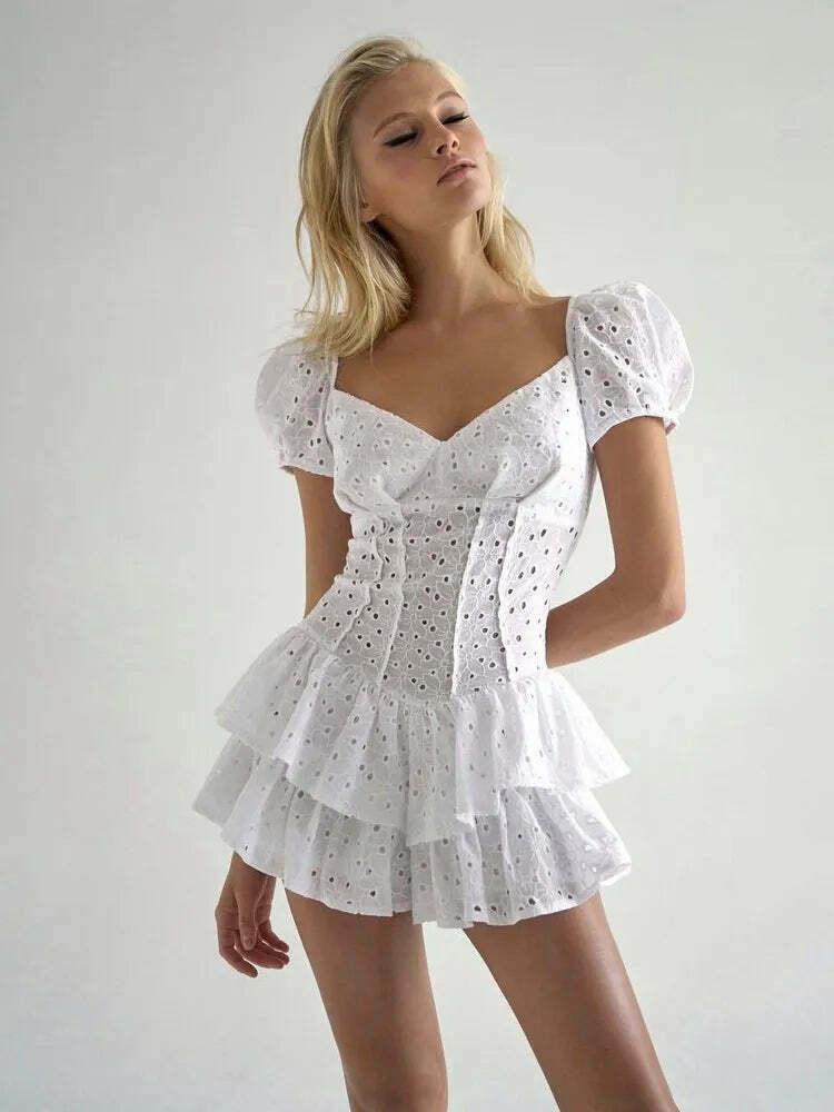 Y2K Elegance Corset Dress: Coquette Aesthetic with a Touch of Grunge Style
