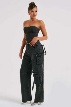 Y2K Fashion: Coquette Aesthetic Cargo Skirt & Cute Tops, Grunge Style Hood