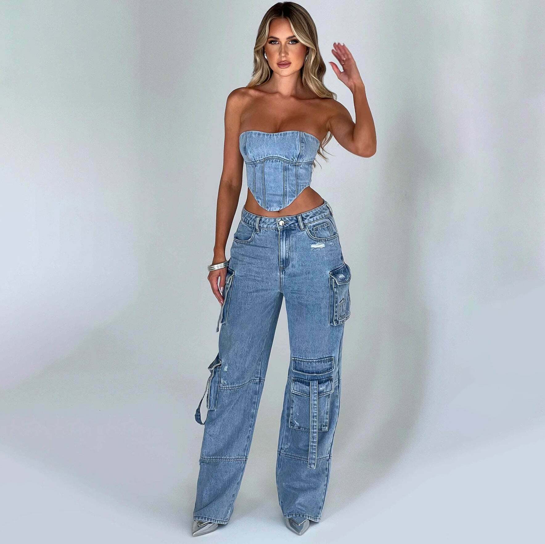 Y2K Fashion: Coquette Aesthetic Cargo Skirt & Cute Tops, Grunge Style Hood