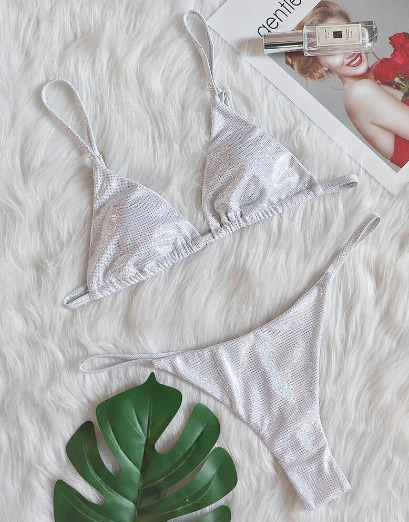 Y2K Fashion Crystal Diamond Swimsuit - Coquette Aesthetic, Grunge Style, Cute Tops, Pastel Goth