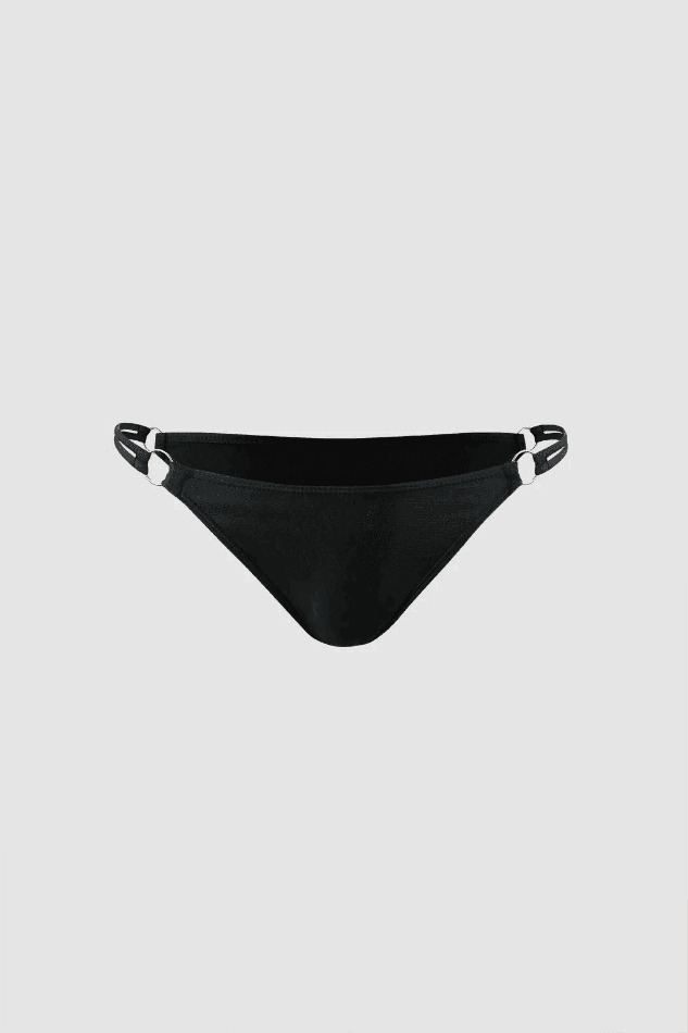 Y2K Fashion Halter Bikini Set with Mesh Sarong - Coquette Aesthetic Grunge Style