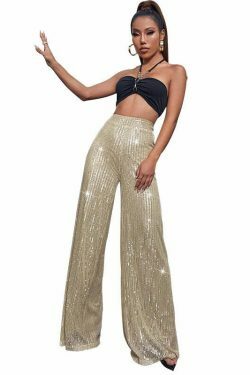Y2K Fashion Sequined Drape Pants: Coquette & Grunge Aesthetic, Cute Tops