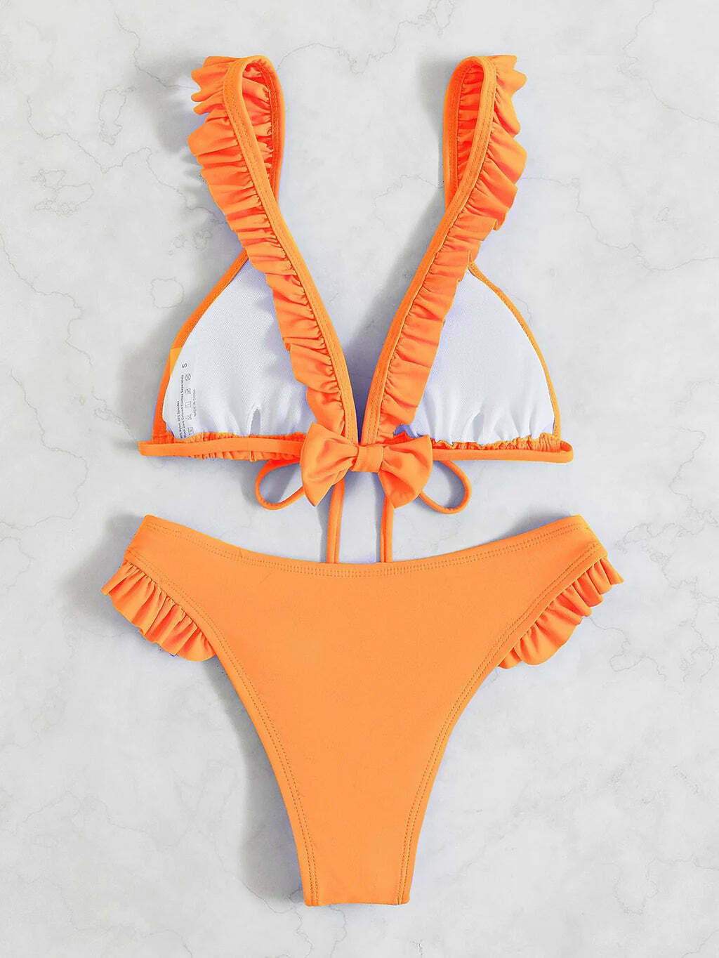 Y2K Lace-Up Beach Bikini: Coquette Aesthetic, Grunge Style, Cute Tops, Pastel Goth, Cargo Skirt