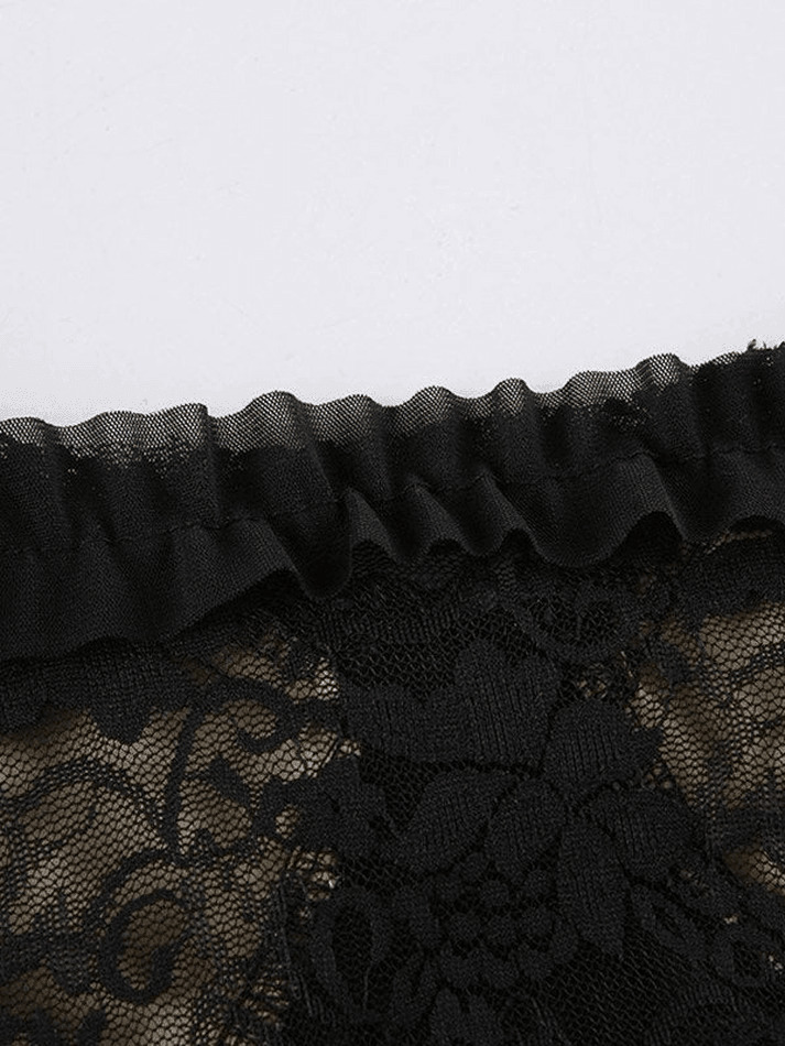 Y2K Lace Corset Top: Coquette Aesthetic with Grunge Style, Pastel Goth Vibes, and Vintage Flair