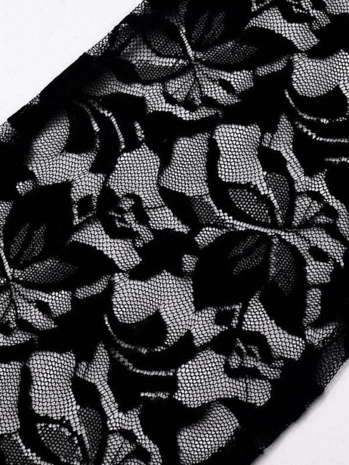Y2K Lace Detail Bandeau Top: Coquette Grunge Style, Cute Tops, Pastel Goth, Cargo Skirt
