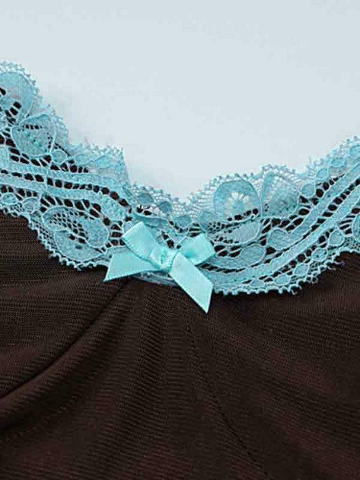 Y2K Lace Rhinestone Cami Top with Pleated Design - Coquette Aesthetic Fashion for Women