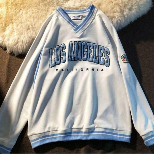 Y2K Los Angeles Sweatshirt - Coquette Grunge Aesthetic Cute Tops Pastel Goth