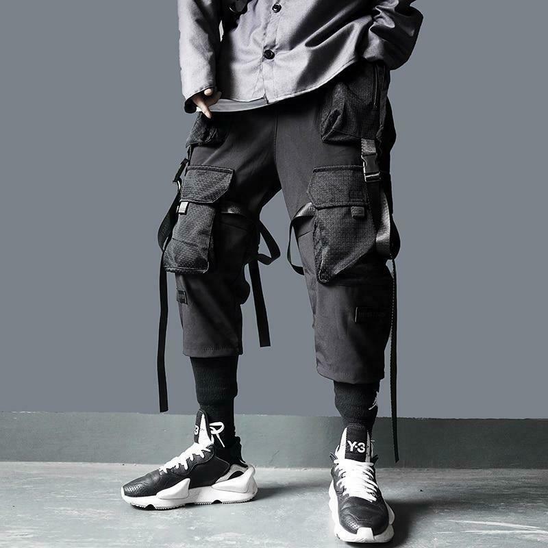 Y2K Mesh Pocket Strap Cargo Skirt: Coquette Aesthetic with Grunge Style, Pastel Goth Vibe