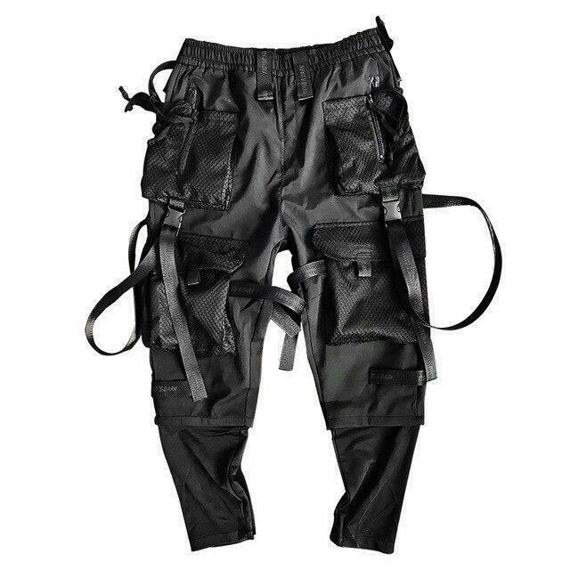Y2K Mesh Pocket Strap Cargo Skirt: Coquette Aesthetic with Grunge Style, Pastel Goth Vibe