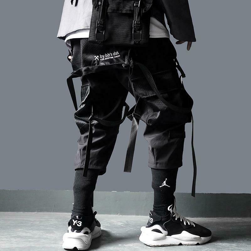 Y2K Mesh Pocket Strap Cargo Skirt: Coquette Aesthetic with Grunge Style, Pastel Goth Vibe