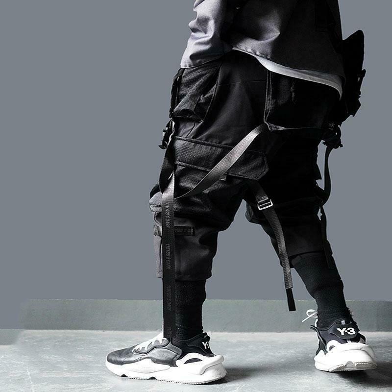 Y2K Mesh Pocket Strap Cargo Skirt: Coquette Aesthetic with Grunge Style, Pastel Goth Vibe