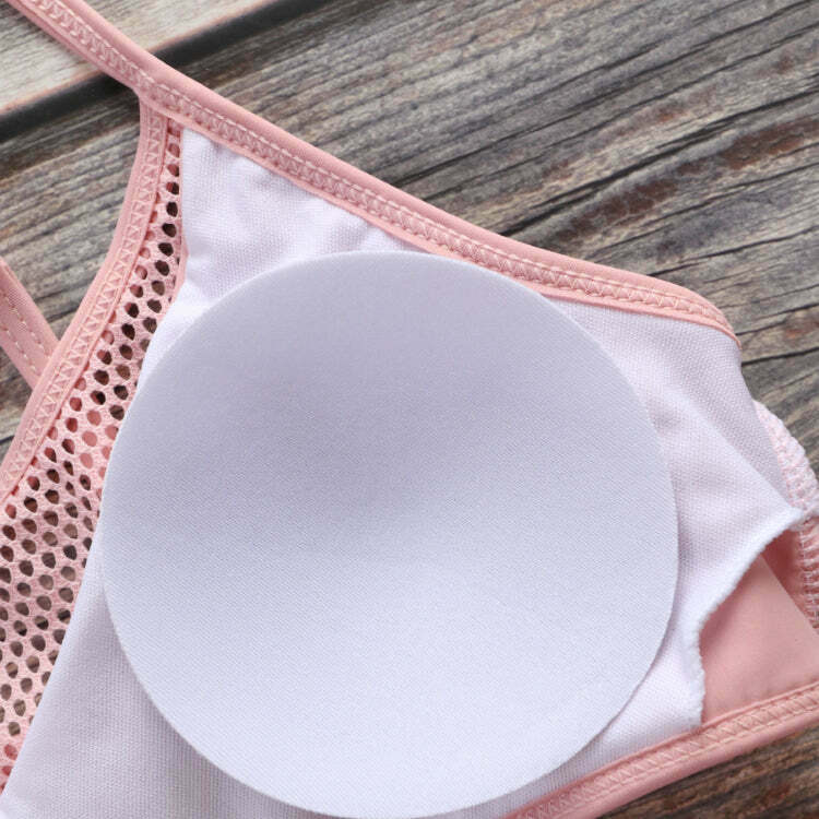 Y2K Neon Bikini Set: Coquette Aesthetic, Grunge Style, Pastel Goth, Cottagecore Outfits