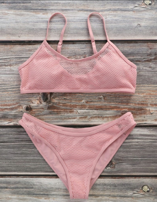 Y2K Neon Bikini Set: Coquette Aesthetic, Grunge Style, Pastel Goth, Cottagecore Outfits