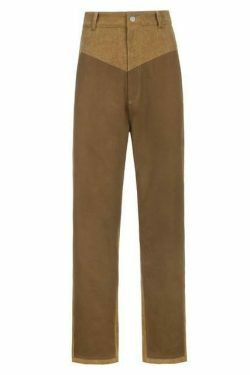 Y2K Patched Corduroy High Waisted Pants - Coquette Aesthetic Grunge Style Cargo Skirt