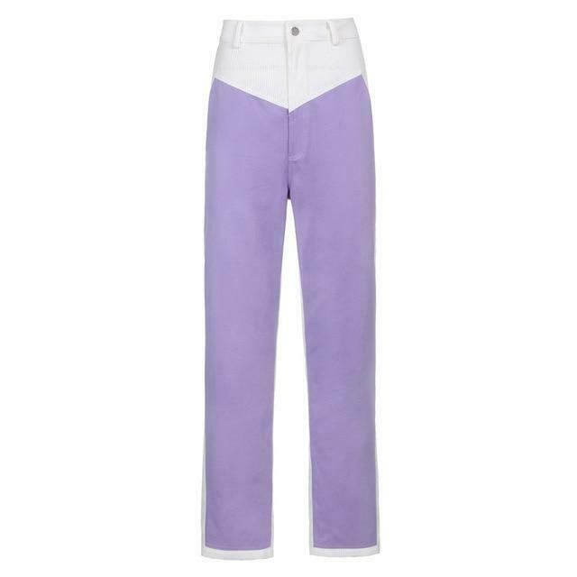 Y2K Patched Corduroy High Waisted Pants - Coquette Aesthetic Grunge Style Cargo Skirt