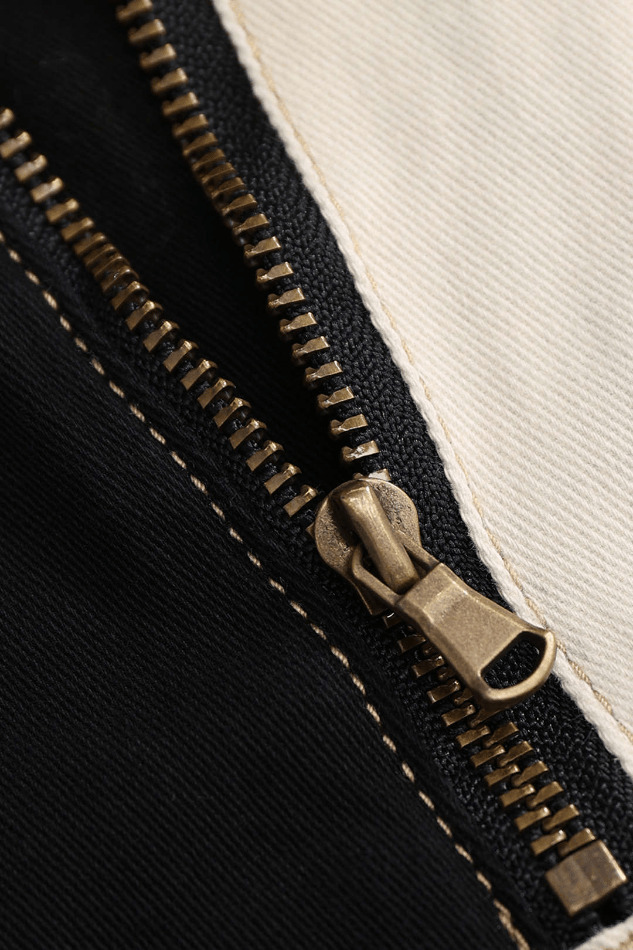 Y2K Patchwork Frayed Mini Skirt - Coquette Aesthetic Grunge Style - Cute Cargo Skirt for Women