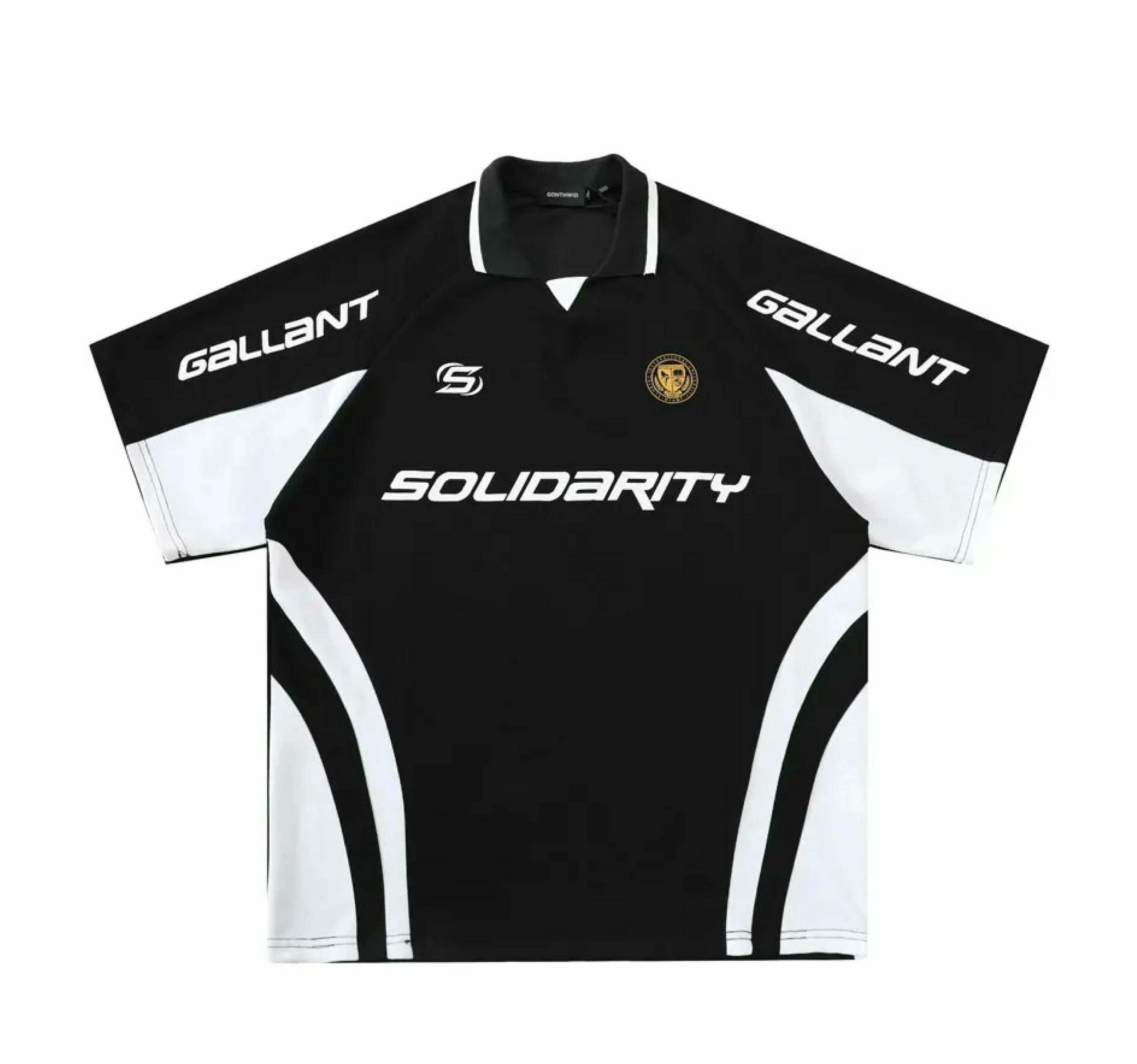 Y2K Retro Colour Block Sports Jersey - Niche Women's Fashion Aesthetic Top