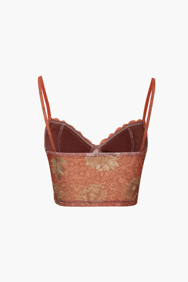 Y2K Retro Lace-Up Cami Top: Coquette Grunge Style, Pastel Goth Fashion
