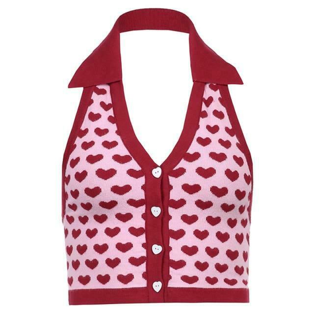 Y2K Retro Striped Sleeveless Top: Coquette Aesthetic, Grunge Style, Past