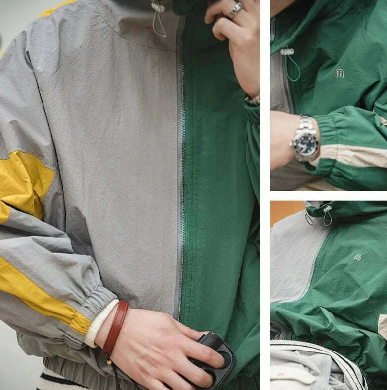 Y2K Retro Style Track Jacket for Women - Coquette Aesthetic Grunge Fashion with Pastel Goth Vibes