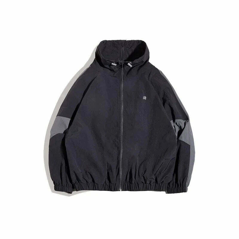 Y2K Retro Style Track Jacket for Women - Coquette Aesthetic Grunge Fashion with Pastel Goth Vibes
