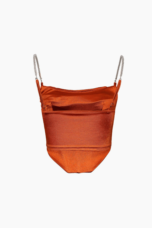 Y2K Satin Draped Corset Top: Coquette Aesthetic with Grunge Twist