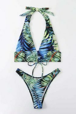 Y2K Split Rope Swimsuit: Sexy Bikini for Niche Women Fashion