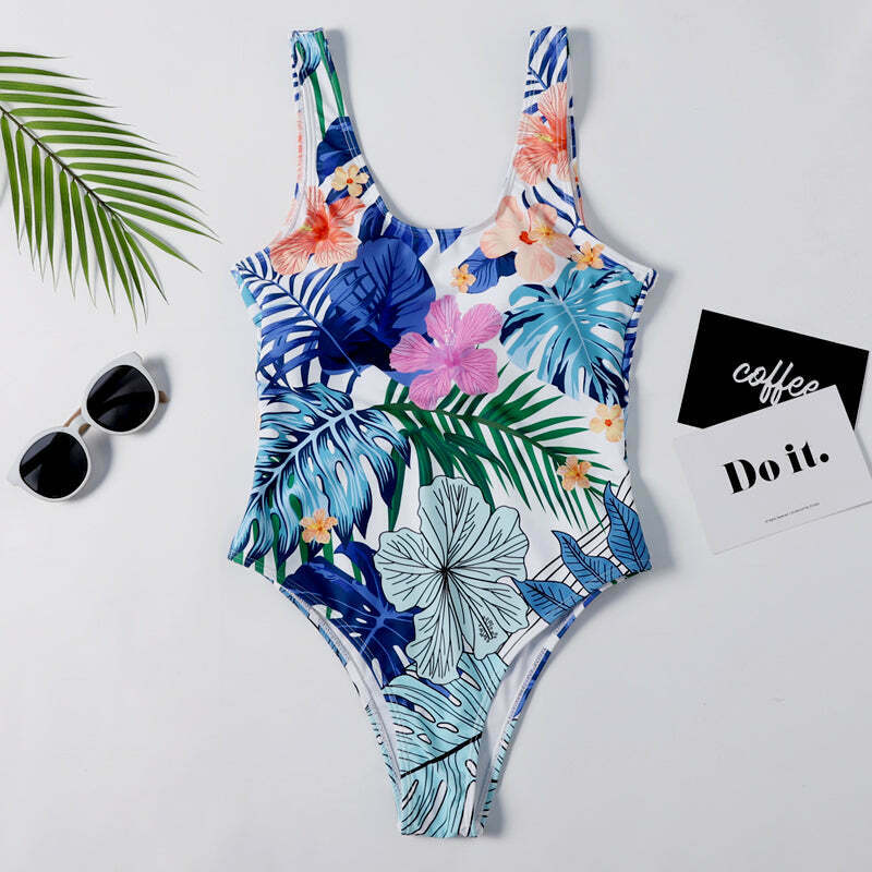 Y2K Tie Dye Cut Out Swimsuit: Coquette Aesthetic - Grunge Style, Pastel Goth, Cute Tops & Cargo Sk
