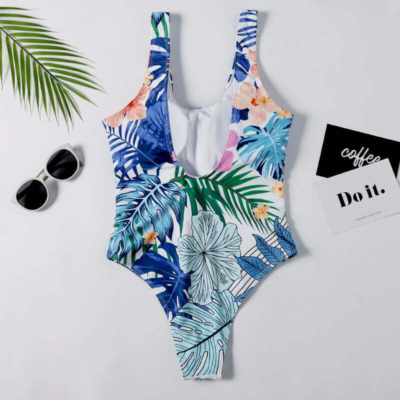 Y2K Tie Dye Cut Out Swimsuit: Coquette Aesthetic - Grunge Style, Pastel Goth, Cute Tops & Cargo Sk