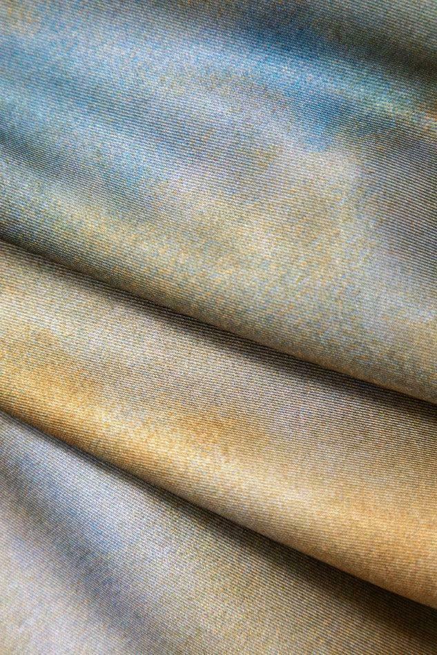 Y2K Tie Dye Satin Maxi Dress: Coquette Aesthetic, Grunge Style, Pastel Goth