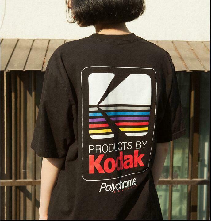 Y2K Vintage Kodak T-Shirt: Retro Aesthetic Tee for Women's Fashion