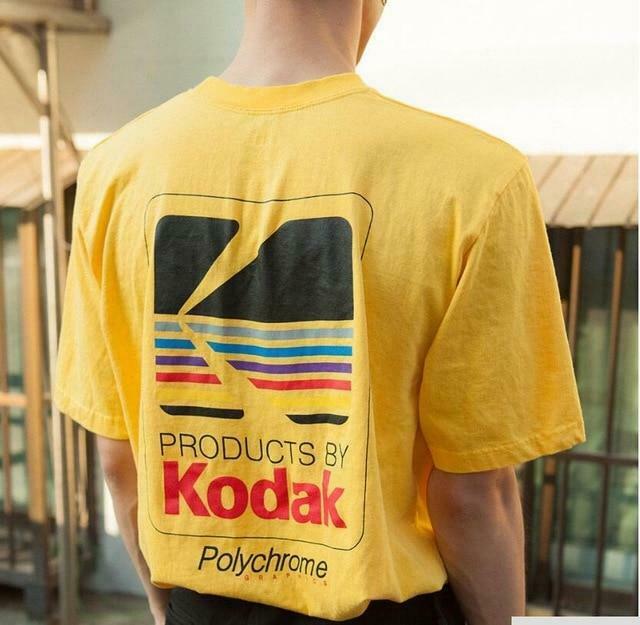 Y2K Vintage Kodak T-Shirt: Retro Aesthetic Tee for Women's Fashion
