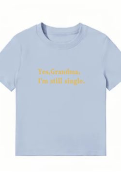 American Style Vintage Slim-Fit Cropped T-Shirt for Women - Summer Slogan Printed Short Sleeves