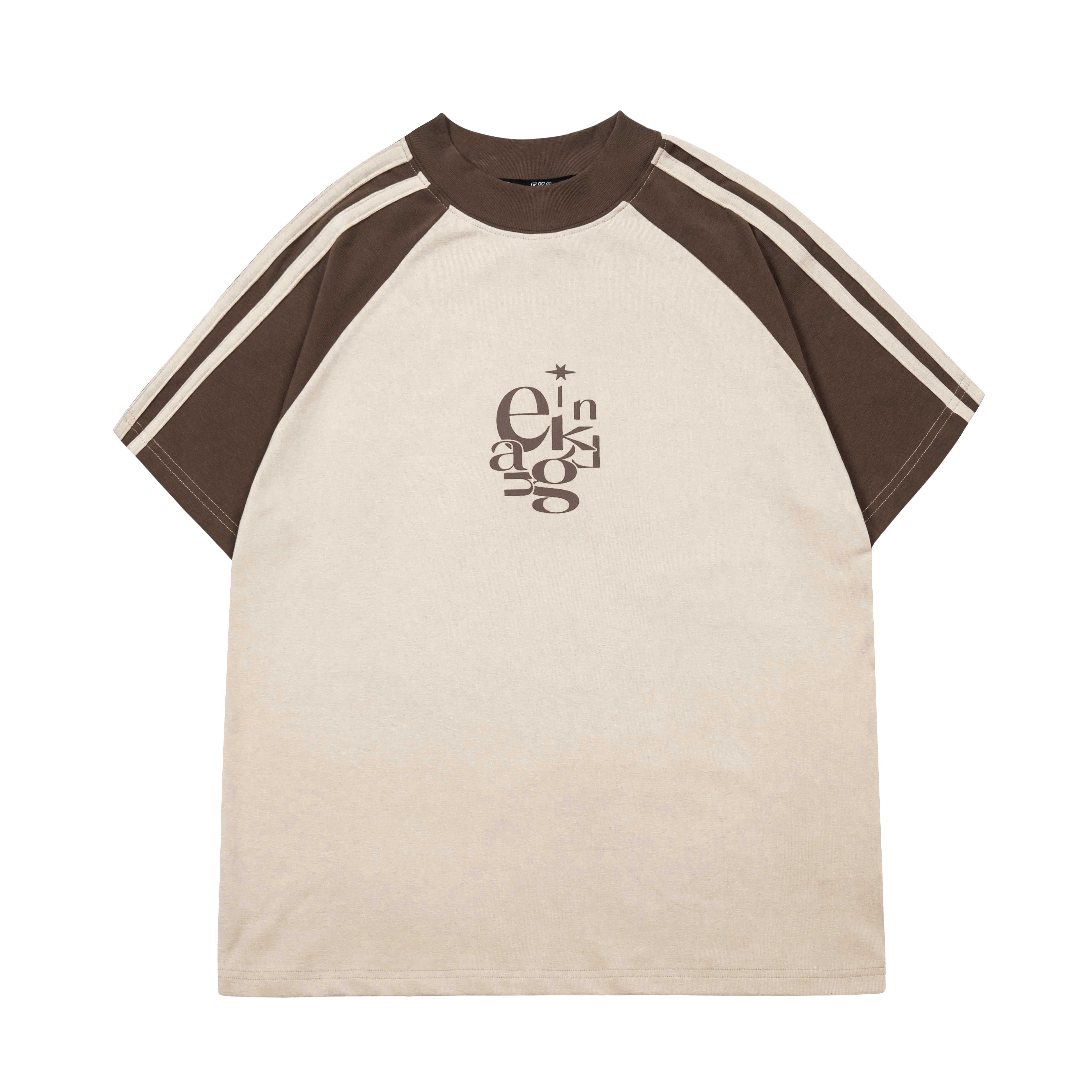 American Vintage Style Short Sleeve T-Shirt for Women, Summer Raglan Slim Fit Top, Y2K Inspired Fashion