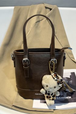 Fashionable Women's Bucket Bag - Versatile Small Handbag, Stylish Crossbody Shoulder Bag for 2025 Casual Looks