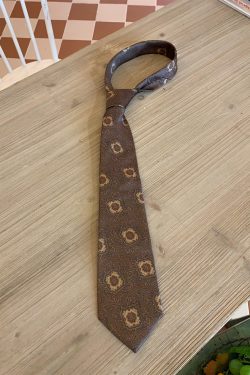 Handmade Vintage Japanese Retro Wide Bow Tie with Trendy Cartoon Print - Versatile Korean Style Fashion Accessory