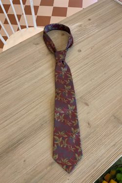 Handmade Vintage Japanese Retro Wide Bow Tie with Trendy Cartoon Print - Versatile Korean Style Fashion Accessory