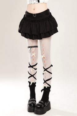 High-Waisted Y2K Sweet Puff A-Line Skirt for Women, Summer 2025 Flared Cake Skirt, Cute Short Skirt for Spicy Girls