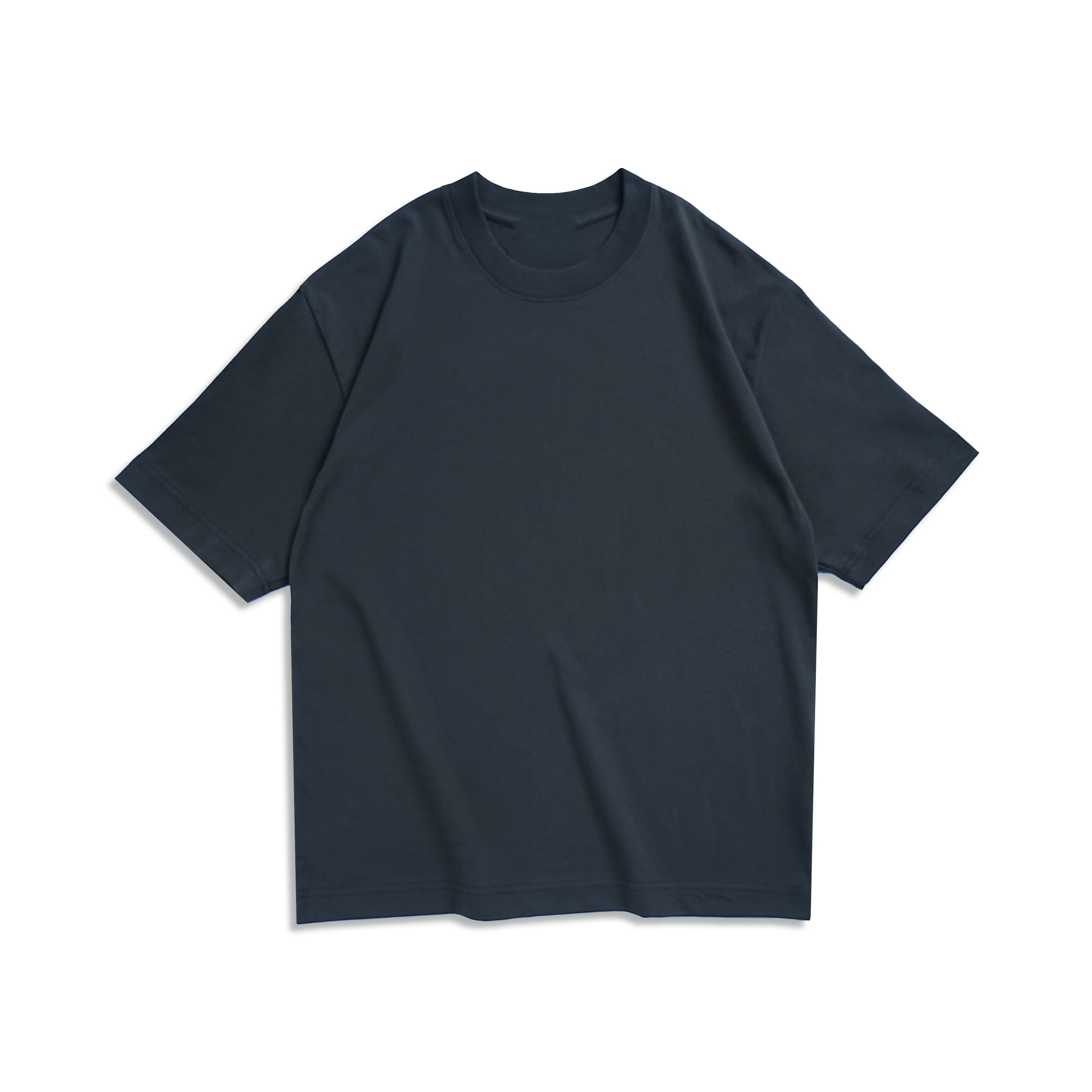 Japanese-Style Heavyweight 260g Loose Short-Sleeve T-Shirt for Men and Women - Summer City Boy Casual College Tee