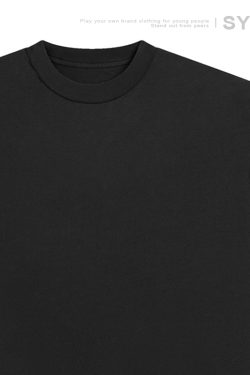 Japanese-Style Small Collar Short-Sleeve T-Shirt for Men - Casual Retro Tee with Hole Design, Loose Fit for Y2K and 90s Vibes