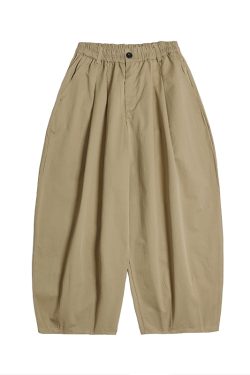 Japanese-Style Wide-Leg Pants for Men - Retro Autumn Loose Fit, Versatile Work Pants, Trendy Casual Fashion