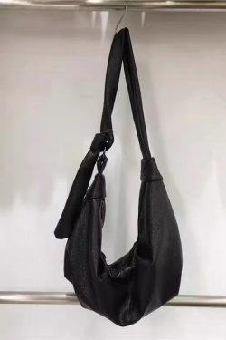 Korean Style Vintage Soft Leather Dumpling Bag - Large Capacity Casual Crossbody Shoulder Bag for Everyday Use