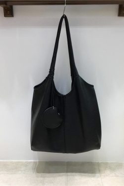 Large Capacity Soft Leather Mother-Child Tote Bag for Work and Commuting - Casual Underarm Shoulder Bag