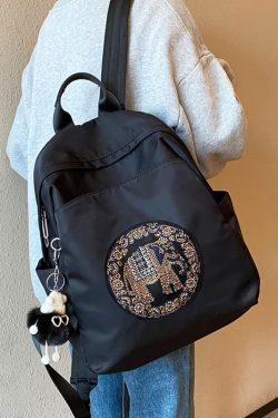 Lightweight Oxford Cloth Backpack for Women - Durable Double Shoulder Bag, Casual School Bag, Versatile Spring 2025 Style