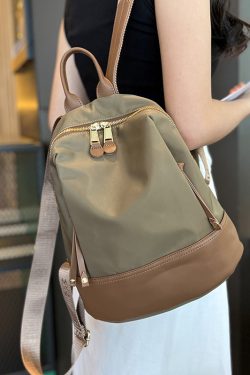 Minimalist Oxford Cloth Backpack for Women - Lightweight, Versatile, Dirt-Resistant, Perfect for Commuting and Travel
