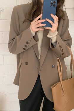 Petite Women's Blazer with Niche Design, Trendy Casual Suit for Spring and Autumn 2025, Stylish Small Fit for Modern Looks