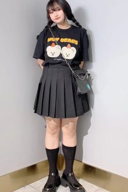 Pink High Waist Pleated A-Line Skirt for Women - Slim Fit Spring Summer 2023 Short JK Style Skirt